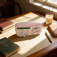 thumbnail image 5 of Dmlowu Large Capacity Pencil Case, Cute Multi Pocket Pen Pouch with Elastic Strap, Portable Stationery Organizer Bag for Office Supplies, 5 of 6