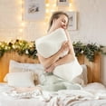 thumbnail image 3 of CONCETTA Ergonomic Orthopedic Cervical Pillow for Neck Pain Relief, White, 3 of 6