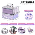 thumbnail image 2 of Hot Sugar Teen Makeup Kit for Girls 13-15, Kids Makeup Kit, Makeup Gift Set for Birthday Parties Makeovers & Christmas (Purple), 2 of 6