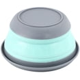 thumbnail image 6 of 6Pcs/Set Bowl Sets Silicone Folding Lunch Box Portable Salad with Lid Blue, 6 of 8