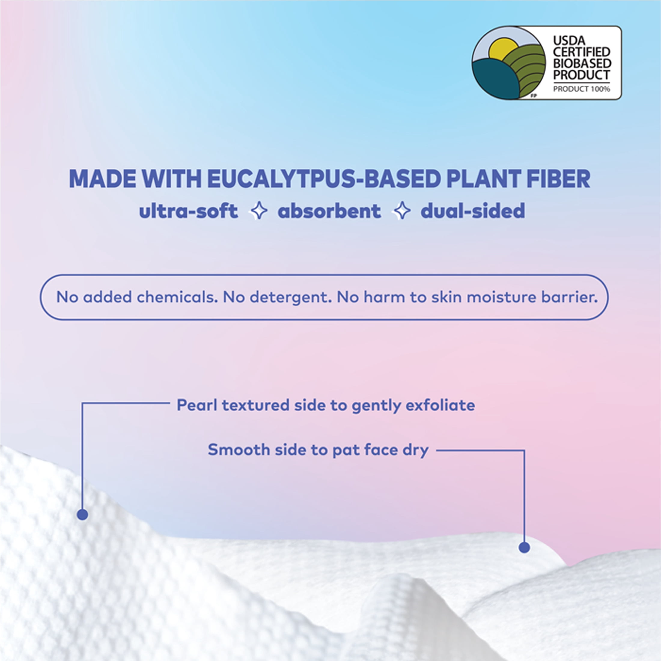 The Original MakeUp Eraser Cloud Clean Daily Face Towels 50XL