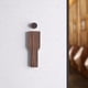 thumbnail image 2 of Letrero de madera para baño Brillar formas de baño para hombres y mujeres marrón, 2 of 5