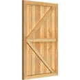 thumbnail image 6 of 26 7/8"W x 41"H TimberCraft Five 5 3/8" Boards Framed Board-n-Batten Shutters w/Z-Bar, Rough Sawn Western Red Cedar (Per Pair), 6 of 13