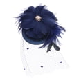 thumbnail image 3 of Diadema Fascinator de Sombrero de Mujer Baoblaze Artificiales para Boda Cóctel Fiesta, 3 of 8