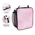 thumbnail image 2 of Haosy Dreamy Pastel Pink Reusable Lunch Box Men/Women Insulated Lunch Bag for School Picnic Travel, 2 of 6