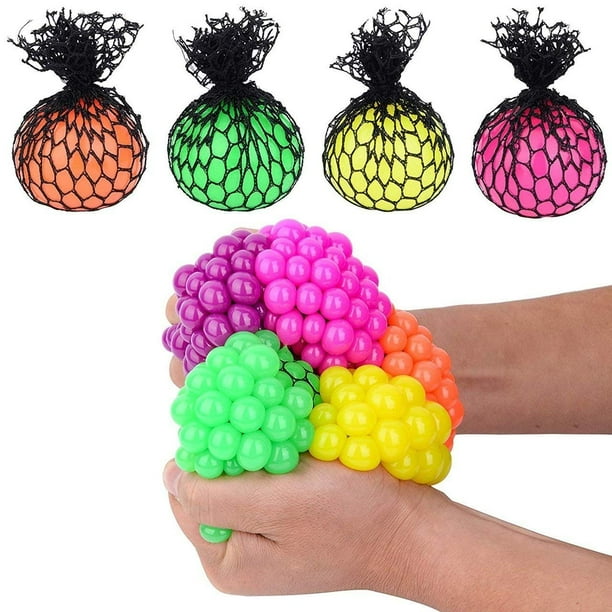 color changing mesh stress ball