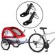 thumbnail image 4 of juegos de acopladores de remolque de bicicleta, conector de acero, adaptador de enganche de remolque de bicicleta, acoplador de montaje de enganche de remolque con herramienta múltiple Snowflake 18 en, 4 of 5