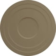 thumbnail image 5 of 30 5/8"OD x 2 1/2"P Tellson Ceiling Medallion (Fits Canopies up to 6 3/4"), Hand-Painted Warm Silver, 5 of 7