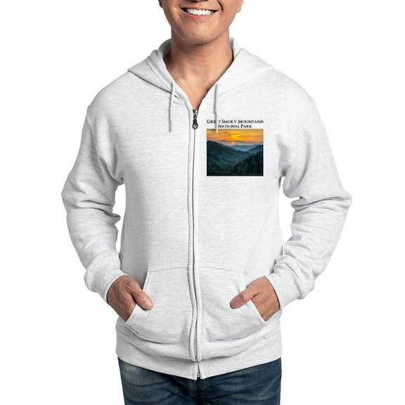 CafePress - Great Smoky Mountains National Park Sweatshirt - Zip Hoodie, Classic Hooded Sweatshirt with Metal Zipper