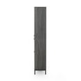 thumbnail image 4 of Noble House Briar Contemporary Faux Wood Cube Unit Bookcase, Dark Gray, Black, 4 of 10