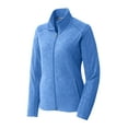 thumbnail image 5 of Port Authority Ladies Heather Microfleece Full Zip Jacket-2XL (Light Royal Heather), 5 of 6