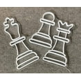 thumbnail image 4 of Craftnamesign Chess Neon Sign, Chess Club Wall Decor, Gift For Son, Room Décor, 4 of 4