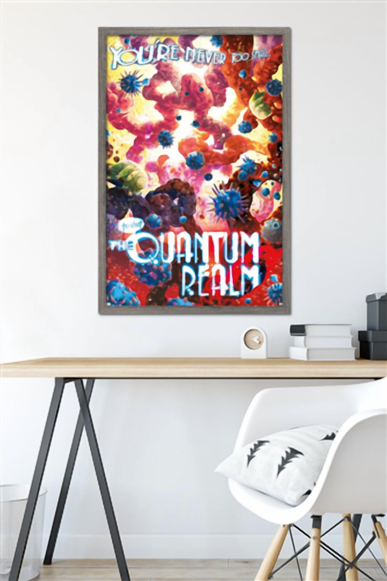 Marvel: Hero Lands - Quantum Realm Wall Poster, 22.375" x 34" Framed