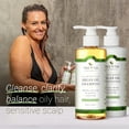 thumbnail image 3 of Tree To Tub Sulfate Free Shampoo and Conditioner Set for Oily Hair - Sensitive Scalp - Hydrating Argan Oil Shampoo and Conditioner for Women & Men, 3 of 7