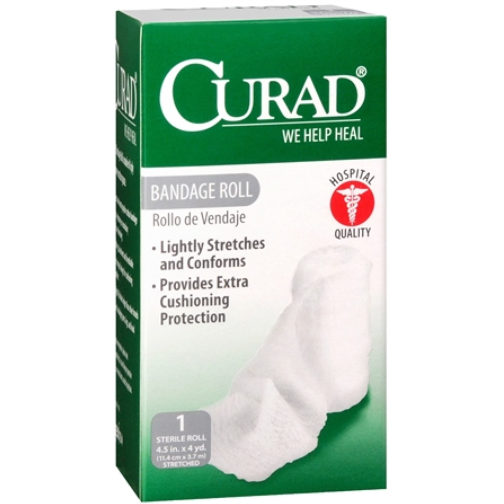 Curad Bandage Roll 4.5 Inches X 4.1 Yards 1 Each (Pack of 4)