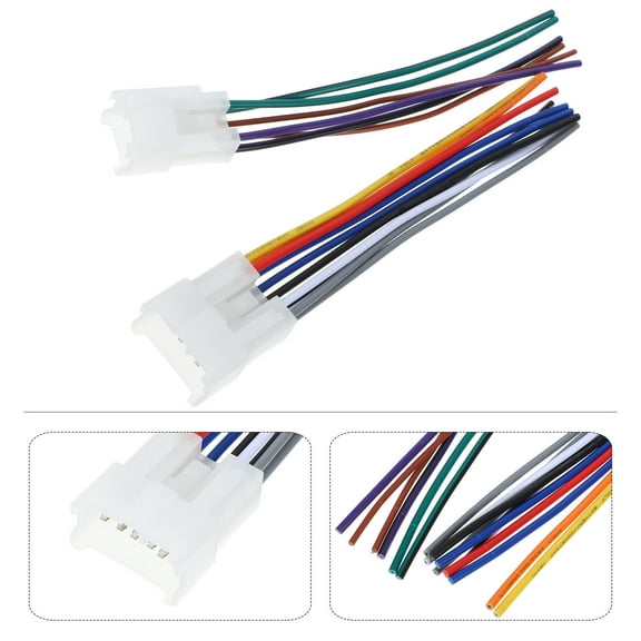 WHAMVOX Wire Harness Radio Wiring Harness Cd Wiring Harness Automobile Modification Harness