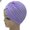 Light Purple, variant on zobvuyeg Solid Color Clean Plain Twist Stretchy Hair Turban Cap Band Chemo Bandana Hijab Pleated Indian Cap