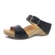 thumbnail image 1 of Sandalia Dansko Tanya Slip-On con cuña para mujer, color negro, 7,5 a 8 m, EE. UU., 1 of 7