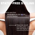 thumbnail image 4 of Hair Straightening Comb V Type Straightener for Thick Hair Smooth Shiny Finish NonSlip Black, 4 of 4