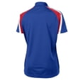 thumbnail image 6 of Sport-Tek Women's Sport-Wick Polo Shirt_True Royal/True Red/White_Medium, 6 of 6
