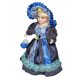 thumbnail image 5 of Billuyoard Muñeca femenina de porcelana victoriana hecha a mano, expresiones faciales detalladas, artículos coleccionables, materiales Decoración del hogar azul, 5 of 6