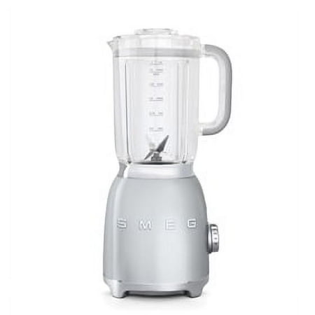 SMEG BLF01 Countertop 4-Speed Blender, 48 oz - Silver