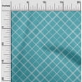 thumbnail image 1 of oneOone Cotton Poplin Fabric Check & Geometric Printed Fabric 1 Yard 42 Inch Wide, 1 of 1