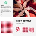 thumbnail image 2 of Shisuyan Compact Manicure Display Tape Transparent 5 Sets 0.3X0.3X0.08in, 2 of 9