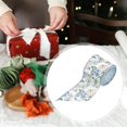 thumbnail image 3 of Cinta de alambre para Pascua, decorativa, para envolver, rollo de cinta artesanal de 4,5 m para primavera Azul, 3 of 5