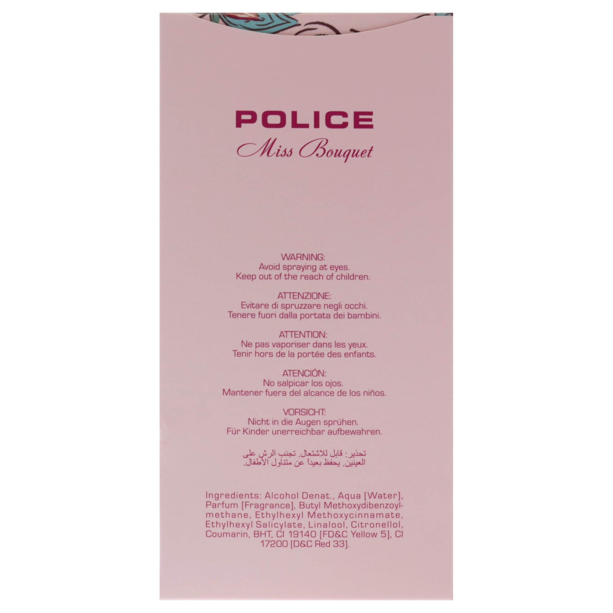 Police Miss Bouquet, Perfume for Women, Womens Perfume, 3.4 oz EDT Spray