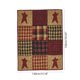 thumbnail image 3 of Independence Day Star Plaid Print Flannel Blanket, 3 of 6