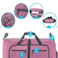 thumbnail image 3 of Bolsas de deporte, bolsas de viaje y bolsos de mano para hombres y mujeres, con plantillas y almohadillas húmedas, bolsas de gimnasio versátiles para deportes y viajes, 3 of 5