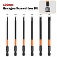 thumbnail image 5 of 1Pc Hexagon Screwdriver Bit Quick Change Driver Power Drill Length 100Mm, 5 of 7
