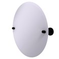 thumbnail image 1 of Miroir Inclinable Rond Sans Cadre avec Bord Biseauté - TA-90-BKM, 1 of 1