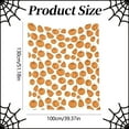 thumbnail image 4 of Fleece Blanket Polyester Fiber, Blanket 1 Halloween Pumpkin Blanket (Orange-One Size), 4 of 4