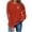 (Type 9)Red, variant on Otvok Women Long Sleeve Sweatshirts Round Neck Casual Pullover Loose Lightweight Solid Color Blouse Tops