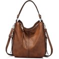 thumbnail image 1 of Handbags for Women Large Designer Ladies Hobo bag Bucket Purse Faux Leather, 1 of 5