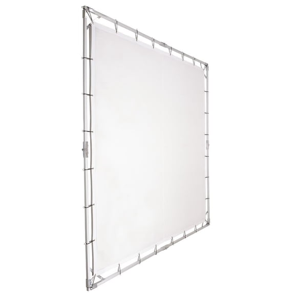 Kit modificador de luz Butterfly Scrim Glow de 8 x 8 pies con marco