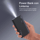 thumbnail image 4 of Power Bank Bateria Portatil BLOOSOM 10000mAh 2.1A negro Con 2 Puertos USB, 4 of 4