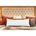 thumbnail image 5 of Ox Bay Border Falange Frame Lumbar Throw Pillow, White / Orange, 14" x 36", Count per pack 1, 5 of 9