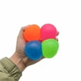 thumbnail image 4 of Hofimeta Bola de azúcar de 2.4 pulgadas de elevación lenta, bolas blandas para aliviar el estrés, jarabe de malta transparente, relleno, relajante, sensorial, juguete para apretar, bolas de ejercicio, 4 of 5