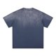 thumbnail image 3 of Tops para hombre, blusas y camisas de manga corta con cuello redondo para hombre, camisetas casuales con cuello redondo, deportivas, degradadas y desgastadas para hombre, blusas de licra para hombre, 3 of 4