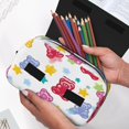 thumbnail image 6 of Large-Capacity Flip-Top Double-Layer Pencil Case, Multi-Functional Pocket Pen Case, Durable Stationery Organizer Little Bear Gummy Bears, 6 of 7