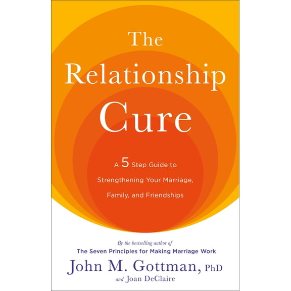The Relationship Cure: A 5 Step Guide to Strengthening Your Marriage, Family, and Friendships, (Paperback)