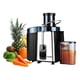 thumbnail image 1 of Extractor de Jugos Máquina de Jugo Exprimidor Centrífugo para Frutas y Verduras con 2 Modos de Velocidad Jugo, 1 of 5