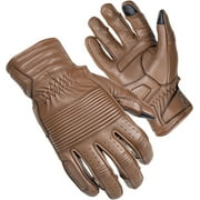 Cortech BLVD Associate Leather Gloves (Large) (Brown)