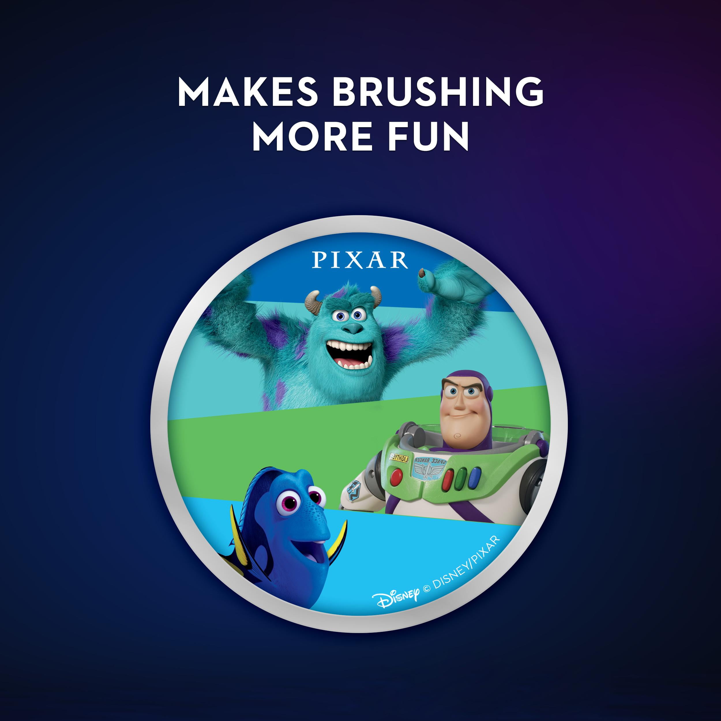 Oral-B Kid's Battery Toothbrush Featuring PIXAR Favorites, Soft Bristles, for Children 3+