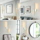 thumbnail image 4 of Lámparas de pared LED de ambiente, lámparas de pared para pasillo, lámparas de pared para fondo de sala de estar, lámparas de entrada de hotel, lámparas de pared decorativas, lámpara de pared de hierr, 4 of 6