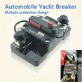 thumbnail image 3 of 100 AMP Circuit Breaker with Manual Reset,12V-48V DC Waterproof Inline Fuse Inverter, Marine Circuit Breaker for Car ATV Trolling Motors Boat Audio System, 3 of 9