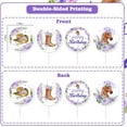 thumbnail image 5 of Purple Horse Birthday Decorations Cupcake Toppers, 36pcs Horse Birthday Party Decorations Cupcake Toppers for Girls Western Cowgirl Theme Birthday, 5 of 6